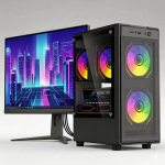 Pc Gamer Ryzen 7 5700G | 16GB RAM | 1 TB SSD | WIFI | + Monitor | Multitarea, Gaming Ligero y Productividad |